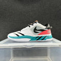 Nike White Black Blue Low-Top Sneakers