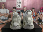 Jordan Basketball Sneakers White and Gold