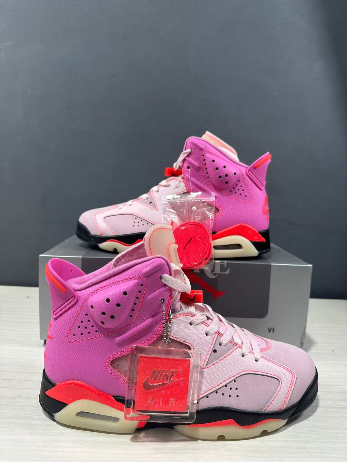 Jordan Air Jordan 6 Awake NY Pink High-Top Sneakers IQ5706-600