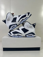 Jordan Air Jordan 6 Retro Olympic London Sneakers White Navy CT8529-164