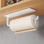 Under Cabinet Paper Towel Holder Space Saving Dispenser