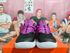 Nike Zoom Basketball Shoes in Purple, Black and Orange