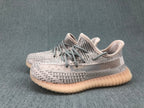 Yeezy 350 V2 Kids Sneakers Silver Pink