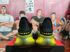 Black and Yellow Basketball Sneakers