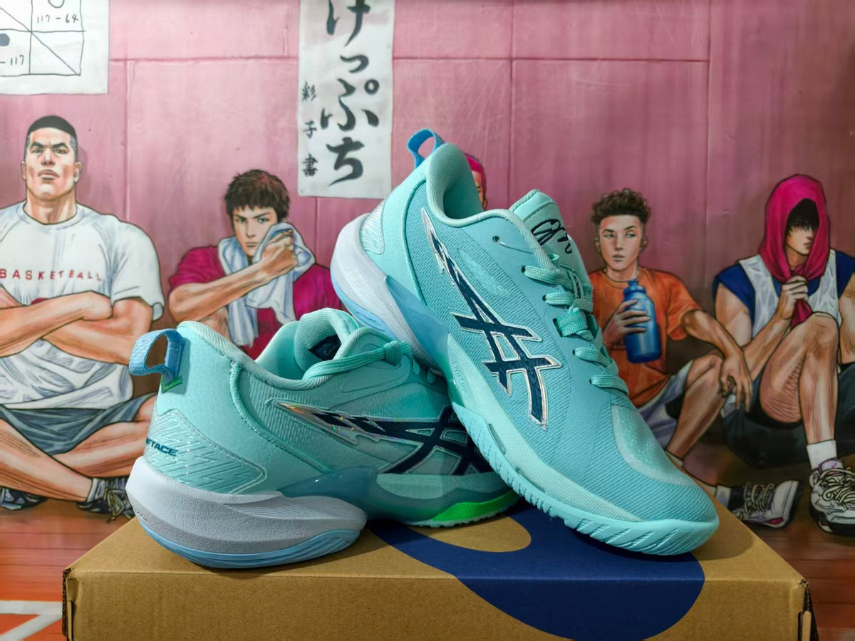 ASICS Swiftace Basketball Shoes in Light Blue