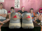 adidas Basketball Shoes in Blue, Silver and Pink