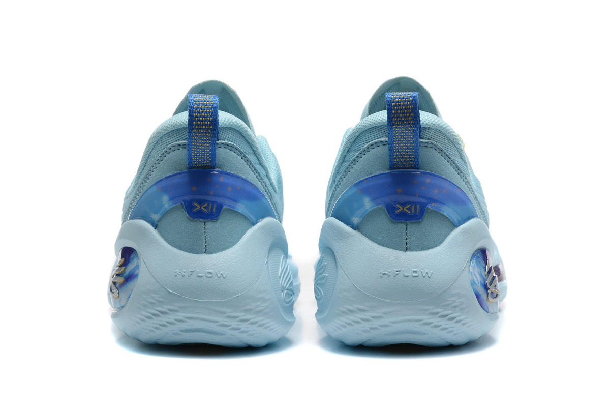 Curry Blue Basketball Sneakers Style 901-13