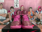 Nike Zoom LeBron 7 Basketball Shoes in Burgundy and Pink