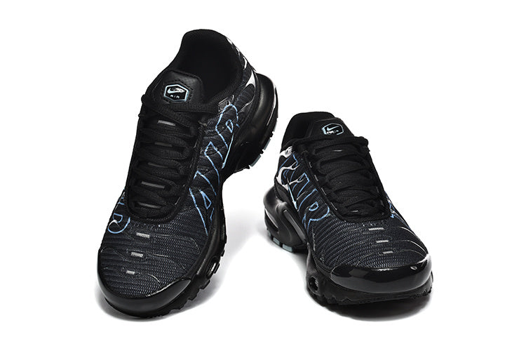 Nike Air Max Plus Black and Blue Sneakers