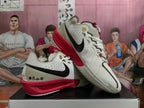 Nike Basketball Shoes, White, Black and Red Snake Year Style