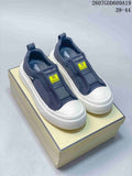 Fendi Slip-On Sneakers Navy and Taupe 07GDD609A19