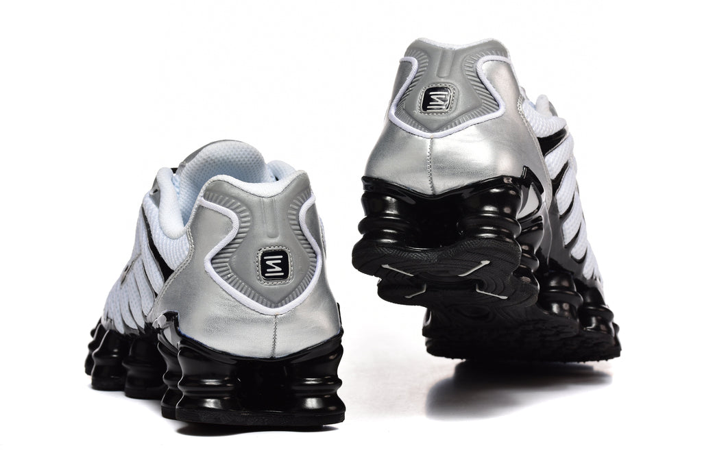 Nike Shox TL White Silver Black Sneakers