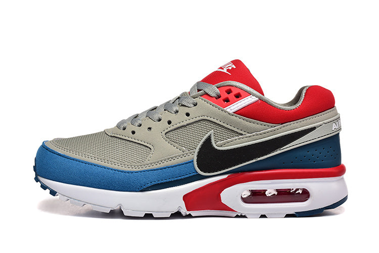 Nike Air Max BW Sneakers in Grey, Blue, Red and Black