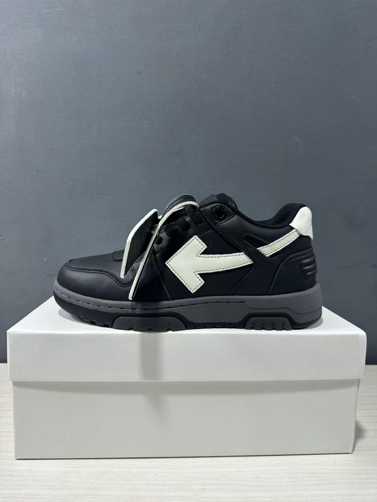 Off-White Out Of Office Low-Top Sneakers Black White