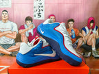 Nike Basketball Shoes in White, Blue and Red
