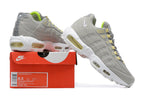 Nike Air Max 95 SE Gray and Volt Sneakers