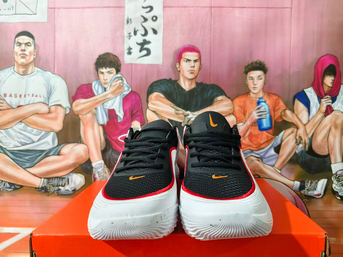 Nike Basketball Shoes White Black Red
