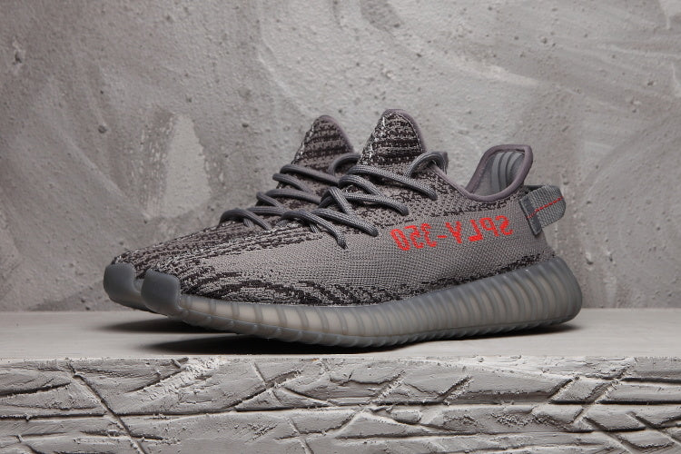 Yeezy 350 V2 Black Grey Zebra Sneakers