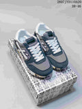 Premiata 2607 JYD110A20 Retro Casual Sneakers - Navy Gray