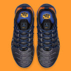 Nike Air VaporMax Plus Sneakers in Gray, Navy and Orange