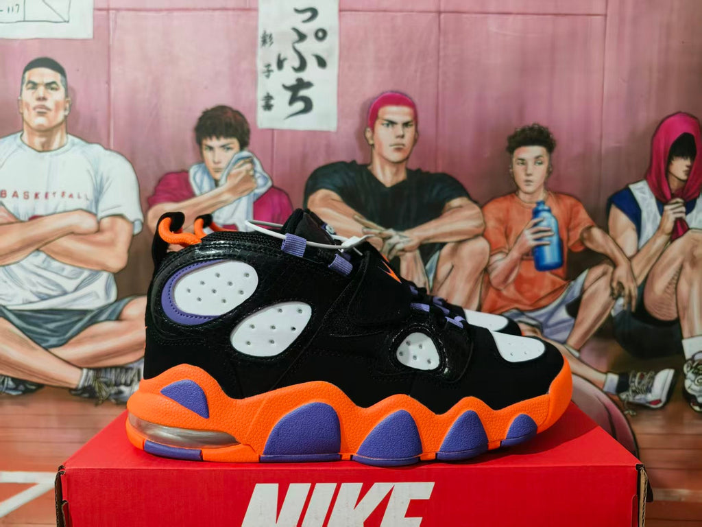 Nike Basketball Sneakers Black Orange Purple