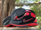 2K4 High-Top Sneakers Black Red