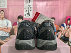 PUMA Black and Gray Court Sneakers