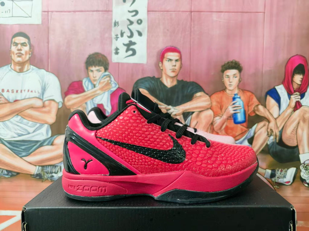 Nike Basketball Sneakers Pink Black Breast Cancer Style