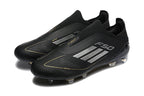 adidas F50 Laceless FG Soccer Cleats Black Gold