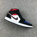 Jordan 1 Mid Satin Lakers Top 3 Sneakers 852542-005