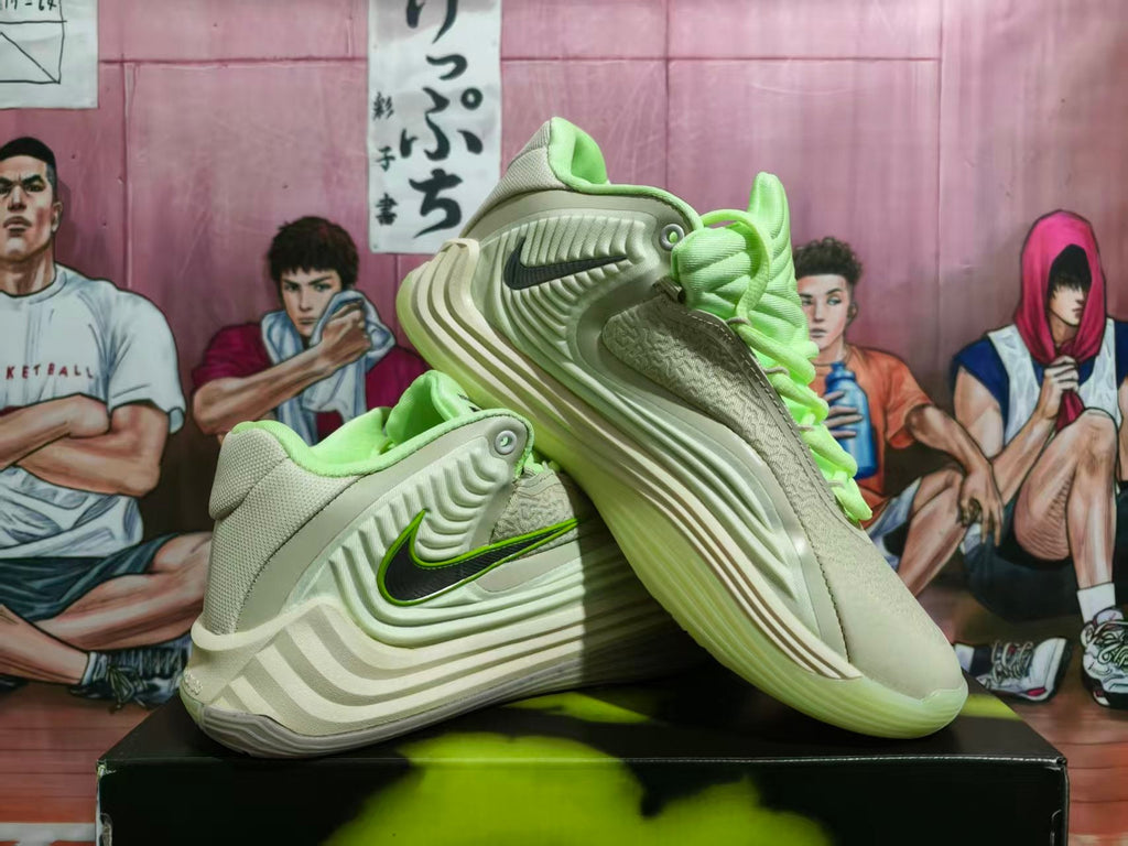 Nike Cushlon 3.0 Basketball Shoes, Light Green