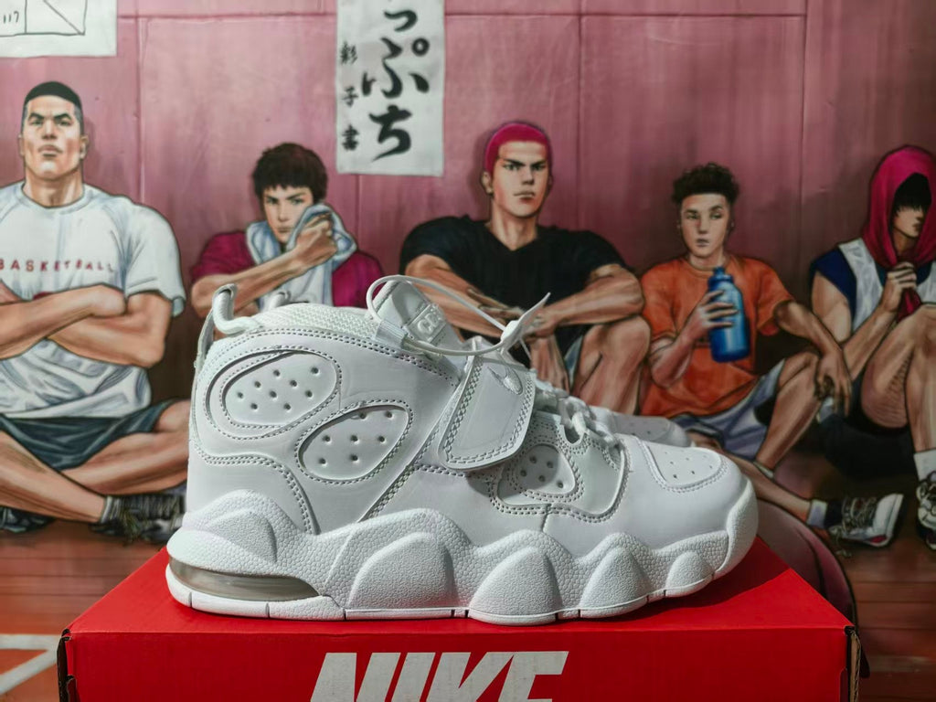 Nike White High-Top Air Sneakers