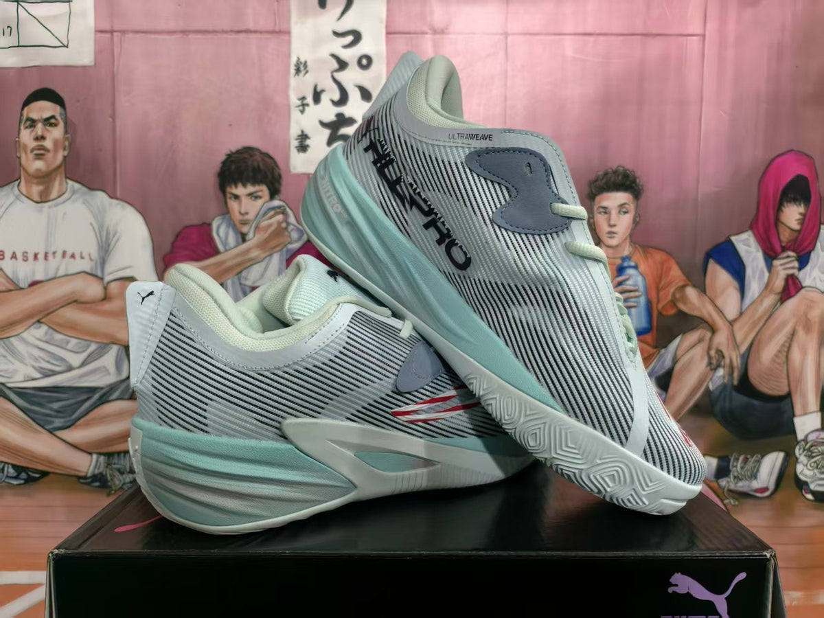 Puma All-Pro Basketball Sneakers Mint Green