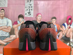 Nike Kobe 9 Low Basketball Shoes in Black and Red