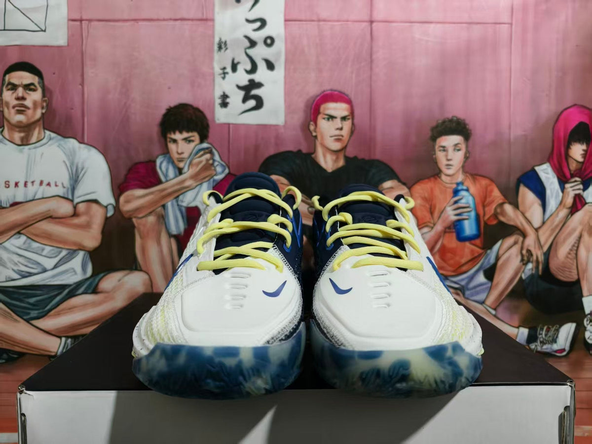 Nike GT Basketball Shoes White Blue