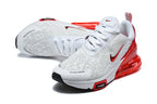 Nike Air Max 270 Premium White and Red Sneakers