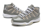 Jordan Air Jordan 11 High-Top Sneakers Gray White 378037-001