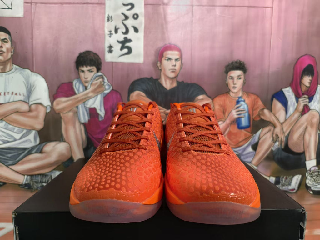 Nike Zoom Basketball Sneakers Orange