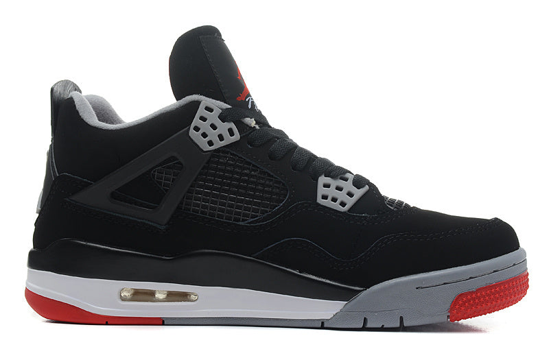 Jordan Air Jordan 4 Retro Black Red Sneakers