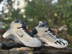 Nike HD2008 High-Top Basketball Sneakers Gray Black