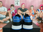 Jordan Low-Top Sneakers Black and Blue