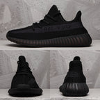 Yeezy 350 V2 Black Knit Sneakers