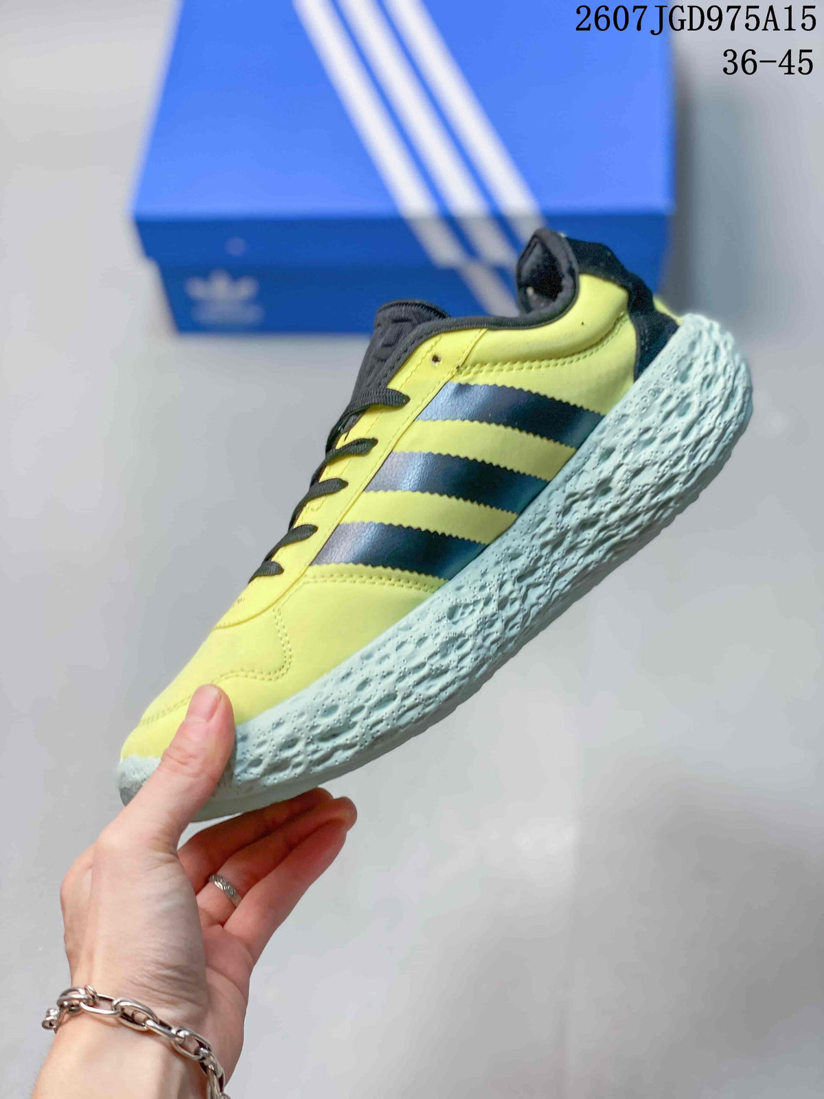 Adidas Zponge Low-Top Sneakers Yellow Black IH0977