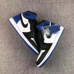 Air Jordan 1 Retro Fragment High Sneakers Black White Blue