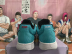 Jordan Grizzlies Basketball Sneakers Teal Red