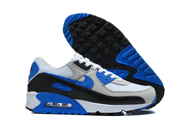 Nike Air Max 90 White Blue Black Sneakers