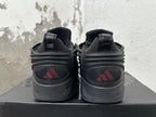 Adidas Black Sneakers with Sculpted Side Panels