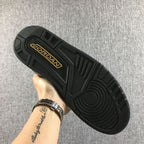Jordan Air Jordan 3 BHM Black and Metallic Gold Sneakers
