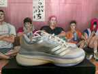 adidas Basketball Shoes in Blue, Silver and Pink