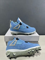 Jordan Air Jordan 4 University Blue Cleated Sneakers CT8572-400